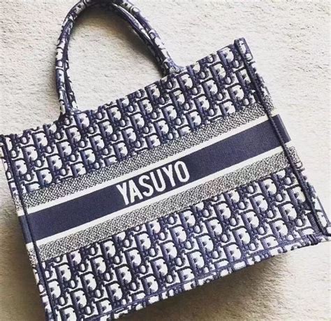 dior customized tote bag